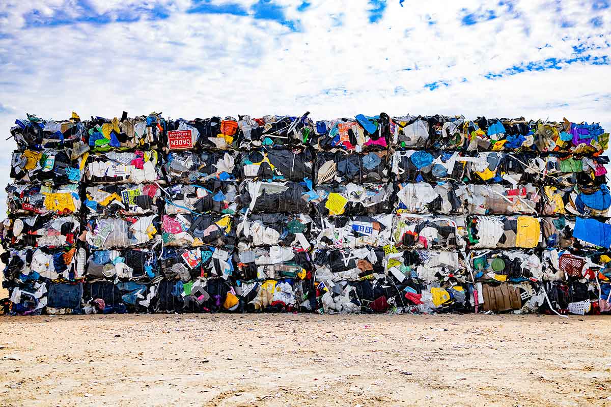 Texas Disposal Systems Recycled material